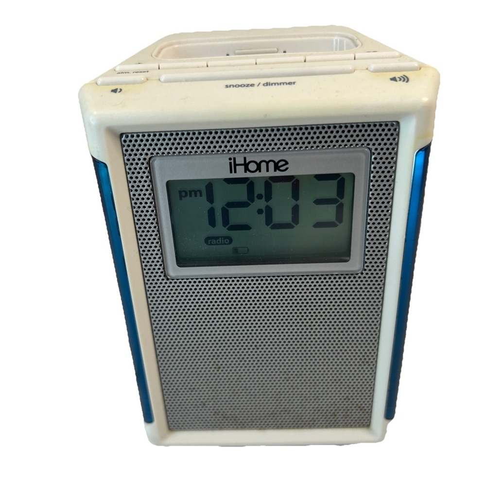 iHome Docking Station Alarm Clock Radio Read‎